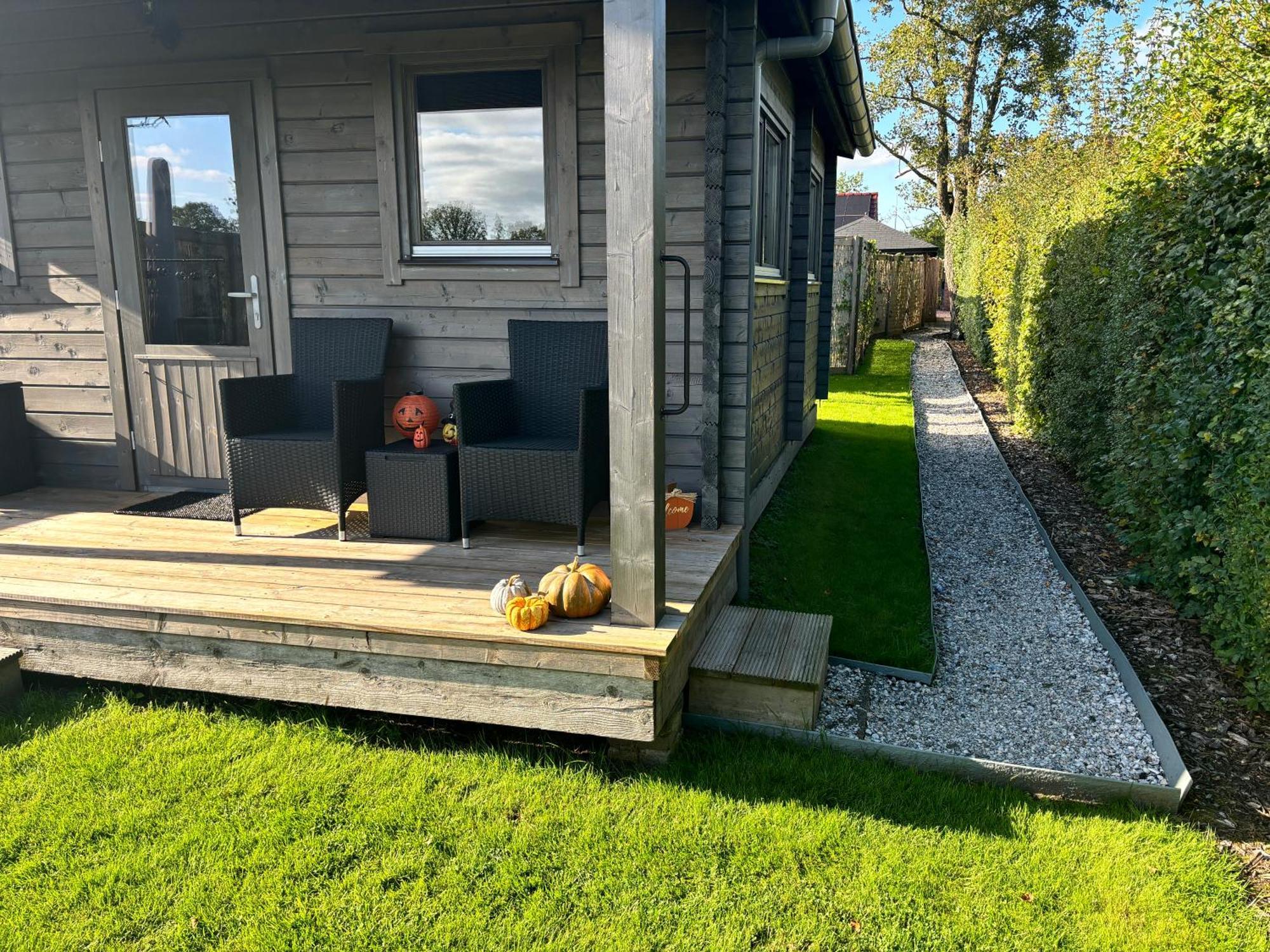 Chalet In Het Groen Met Airco Drachtstercompagnie エクステリア 写真